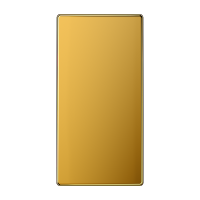 Neutral cover, F50, gold-plated - JUNG (pavadinimas tikslinamas)