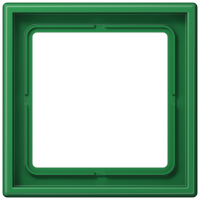 1-gang frame, green - JUNG (pavadinimas tikslinamas)