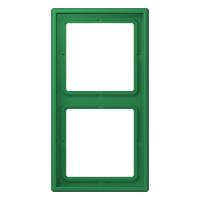 2-gang frame, green - JUNG (pavadinimas tikslinamas)