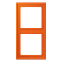 2-gang frame, orange - JUNG (pavadinimas tikslinamas)