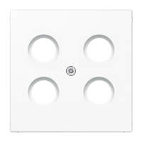 cover plate for SAT-TV socket Hirschmann - JUNG (pavadinimas tikslinamas)