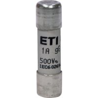 Saugiklis 1A 10x38mm gG 500V AC CH10 cilindrinis - ETI