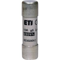 Saugiklis 10A 14x51mm gG 690V AC CH14 cilindrinis - ETI