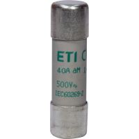 Saugiklis 40A 14x51mm aM 500V AC CH14 cilindrinis - ETI
