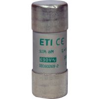 Saugiklis 32A 22x58mm aM 690V AC CH22 cilindrinis - ETI