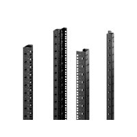 Laikiklis montažinis 47U priekinis vertikalus metalinis juodas VX IT 5302.156 [pak. po 2 vnt.] - RITTAL