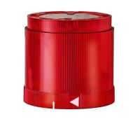 Lemputės elementas švyturėliui raudonas LED 24V AC/DC IP54 D-70mm - WERMA