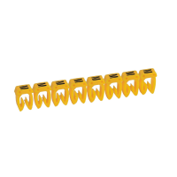 Markiruotė "M" laidui užspaudžiama 0.5-1.5mm2 juoda/geltona [300] - LEGRAND