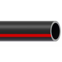 Vamzdis D40/3.7 1250N optiniam kabeliui su raudona juosta HDPE TELKOM [250m] - TTPLAST