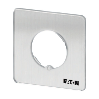 Moeller series TM Accessory Front plate TM/E-FRONTSCHILD-NR() - EATON (pavadinimas tikslinamas)