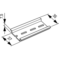 xEffect Accessories mounting part TS35X7.5 - EATON (pavadinimas tikslinamas)