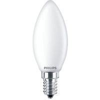 Lempa LED 6.5W E14 2700K 806lm žvakės formos matiniu stiklu CorePro LEDCandleND6.5-60W B35 E14827FRG - PHILIPS
