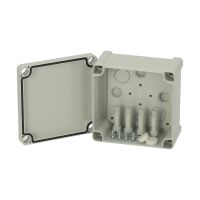 Dėžutė v/t [110x110x65] IP65 tuščia pilkos spalvos TPC111107 - FIBOX