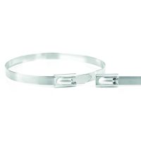 Dirželis 125x4.6mm nerūdijančio plieno 304 (V2A) PEKB46125 [100] - PROTEC