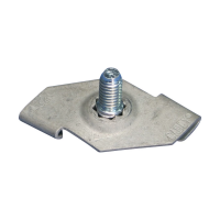 Detalė tvirtinimui prie lubinio profilio su varžtu 16mm 4G24M16 - NVENT CADDY