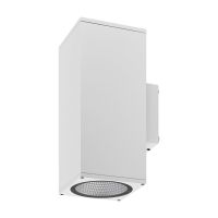 Šviestuvas v/t LED 31.5W IP65 3000/4000K 3200/3400lm 140x140mm H-332mm baltos spalvos Shoreline Pro Square Up+Down - DEKO LIGHT