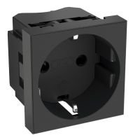 Lizdas p/t viengubas kanalui Rapid 45 juodas STD-D0N SWGR1 - OBO BETTERMANN