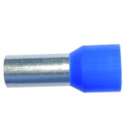 Antgalis gilzinis izoliuotas 2.5mm2 Cu mėlynas L-8mm [200] - PROTEC