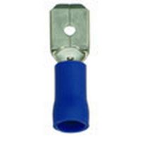 Antgalis izoliuotas 1.5-2.5mm2 mėlynas (plokštieji kištukai 6.3x0.8) PFSI 1525/6308 [100] - PROTEC