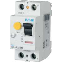 Relė srovės nuotėkio RCCB 2P 40A 30mA AC-tipas PF6-40/2/003 - EATON