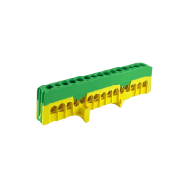 Gnybtas 15x16mm2 geltonai žalias izoliuotas PE15-F2 - POLLMANN