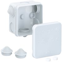 Dėžutė v/t [75x75x42] IP55 tuščia pilka su sandarikliais HP70-L - SPELSBERG