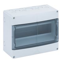 Skydelis v/t 12 modulių IP55 su PE/N gnybtais [250x200x122] AKe12 - SPELSBERG