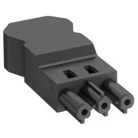 Lizdo adapteris 3-polis varžtinis pajungimas Poliamidas juoda BT-S4 GST18i3 SW - OBO BETTERMANN (pavadinimas tikslinamas)