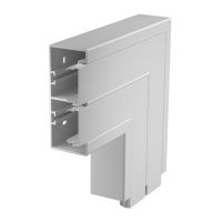 Plokščias kampas Standi forma 200x200x130 Polivinilo chloridas šviesiai pilka RAL 7035 GK-FS53130LGR - OBO BETTERMANN (pavadinimas tikslinamas)