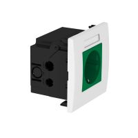 Lizdas viengubam Modul45 84x84x59mm Polikarbonatas mėtos žalumo RAL 6029 SDE-RW D0GN1B - OBO BETTERMANN (pavadinimas tikslinamas)