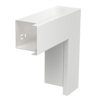 Plokščias kampas su dangčiu 60x60mm Plienas galvanizuotas / padengtas plastiku baltas RAL 9010 LKM F60060RW - OBO BETTERMANN (pavadinimas tikslinamas)
