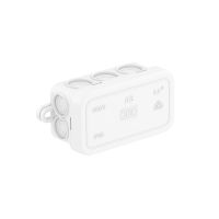 Dėžutė v/t [80x43x36] IP55 tuščia pilka be halogenų su tvirtinimo auselėmis A 6 HF RW - OBO BETTERMANN