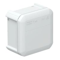 Dėžutė v/t [90x90x52] IP55 tuščia pilka atspari UV be halogenų T40OE - OBO BETTERMANN