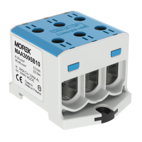 Gnybtas 3xAl/Cu 6-95mm2 1000V mėlynas OTL95-3 - MOREK