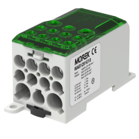 Gnybtas atsišakojimo 280A 1x120, 4x10, 5x16, 2x35mm2 žalias OJL280A - MOREK