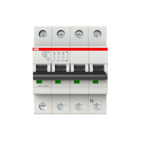 S203-B50NA AUT. JUNGIKLIS 50 A 3P+NA - ABB (pavadinimas tikslinamas)