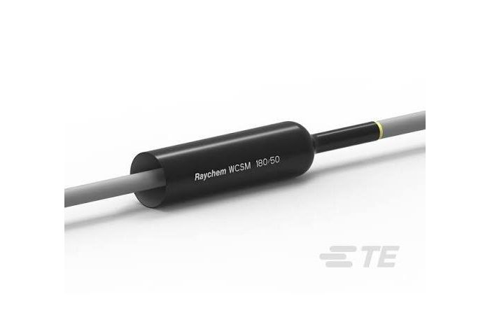 Vamzdelis termosusitraukiantis su klijais 180.0-50.0mm juodas L-1m WCSM-180/50-1000/S(S5) - TE CONNECTIVITY