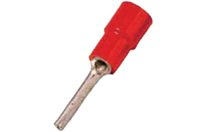 Antgalis kaištinis izoliuotas 0.5-1mm2 raudonas DIN 46231 ICIQ1ST [100] - INTERCABLE