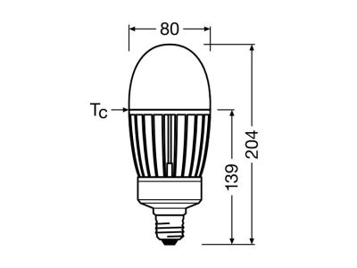 Ampoule De Remplacement HQL LED Pro. OSRAM 41W 5400lm Culot E40 612518 89064774