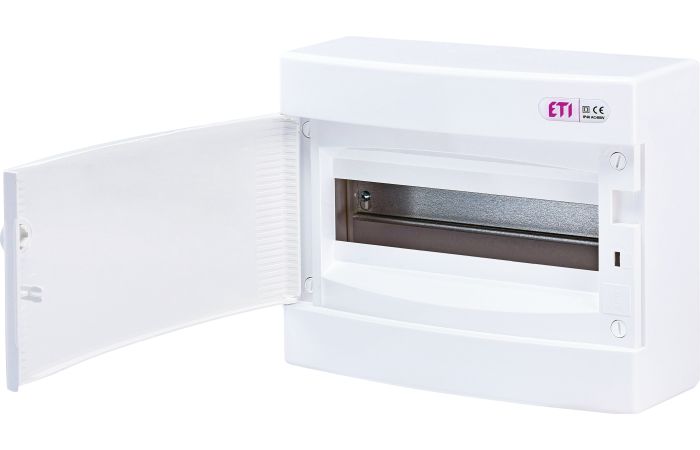Skydelis v/t 12 modulių IP40 baltos durys ECT12PO - ETI