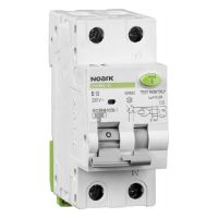 Relė srovės nuotėkio RCBO 2P 10A C 30mA su automatu A-tipas Ex9BL-N 1P+N C10 A 30mA - NOARK
