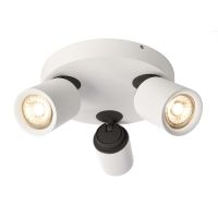 Šviestuvas v/t 3x50W GU10 D-65mm H-110mm baltas LIBRAE LINEAR III - DEKO LIGHT