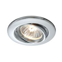 Šviestuvas į/l 1x35W GU10 D-89mm chromo spalvos CEILING BUILT-IN RING GU10 - DEKO LIGHT