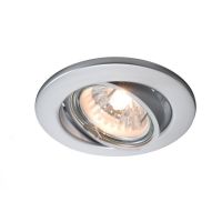 Šviestuvas į/l 1x35W GU10 D-89mm aliuminio spalvos CEILING BUILT-IN RING GU10 - DEKO LIGHT