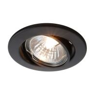 Šviestuvas į/l 1x35W GU10 D-89mm juodas CEILING BUILT-IN RING GU10 - DEKO LIGHT
