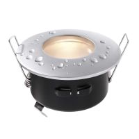 Šviestuvas į/l 1x35W GU5.3 IP65 D-84mm H-42mm sidabrinės spalvos CEILING BUILT-IN RING - DEKO LIGHT