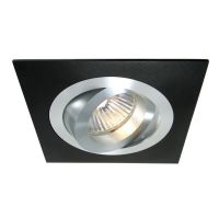 Šviestuvas į/l 1x50W GU5.3 92x92mm H-26mm juodas CEILING BUILT-IN RING - DEKO LIGHT