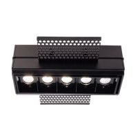 Šviestuvas į/l LED 10W 3000K 800lm 131x56mm H-110mm juodos spalvos CETI 5 HIDE - DEKO LIGHT