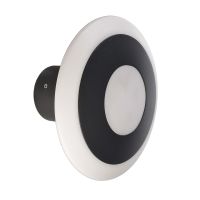 Šviestuvas v/t LED 12W IP20 3000K 655lm D-200mm H-123mm juodos spalvos BRA BERMUDA II - DEKO LIGHT