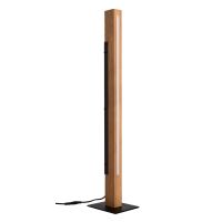 Toršeras LED 19W 3000K 1610lm 40x60mm H-1410mm dimeriuojamas medinis juodos spalvos MADERA - DEKO LIGHT